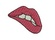 Stickdatei - Lippen